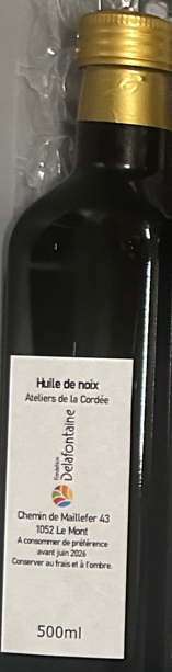 Huile de Noix